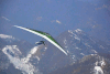Deltaplano in volo nei pressi del decollo foto di repertorio Malanotte